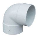 3 inch Styrene Elbow. Socket by socket. White color.