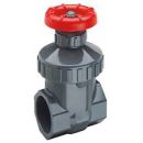 1/2" Gate Valve Buna-N Threaded Spears Schedule 80 Material