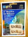Lee's Wooden Air Stones 2" 2 Pack
