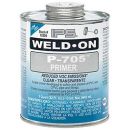 1/2 Pint Clear PVC Primer, Low VOC, IPS Weld On