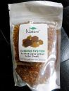 Nature Furnish System Polished Glass Gravel, Amber color (Small) betta aquarium