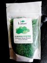 Nature Furnish System Polished Glass Gravel, Green color (Small) betta aquarium