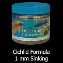 Cichlid Formula Fish Food 1mm sinking pellets 150g, New Life Spectrum